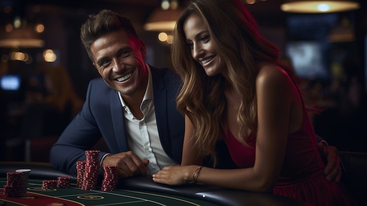 Live blackjack table on gowin88 slot with dealer and multi-camera feed